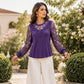 Trending Now🌺 Lightweight Lace Patchwork Top – Must-Have for Effortless Everyday Elegance