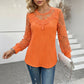Trending Now🌺 Lightweight Lace Patchwork Top – Must-Have for Effortless Everyday Elegance