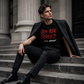 Funny German Slogan Men's Black T-Shirt Casual Short Sleeve Crew Neck Top