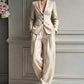 ⌛Fall Collection Launch Sale-Women's Casual Blazer & Trousers 2-Piece Suit