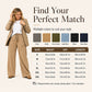 ⌛Limited-Time Offer-Women's Ribbed Drawstring Straight-Leg Trousers