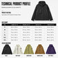 Unisex Waterproof Windproof Hardshell Jacket