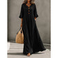 👗Top Pick - Ruffle Sleeve Maxi Dress with Statement Buttons – Soft Drape & Effortless Vacation Vibes 🌿