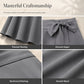 Women's Pleated High Waisted Skirt with Tie Bow