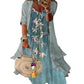 Trending Now⭐👗 Floral Maxi Dress & Cardigan Set – Lace Patchwork & Flowing Skirt for Effortless Elegance ✨