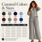 ✨🛍️Fresh Drop - 2-Piece Shirt & Wide-Leg Set – Clean Lines & Breezy Comfort for Confident All-Day Wear