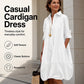 Bestseller🏆💕 Premium Button-Front Midi Dress – Soft Touch & Flattering Drape for All Body Types
