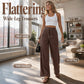 Must-Have🔥👖🌟 Flowing Wide-Leg Pants – Sleek Fit & Breezy Comfort for Any Occasion
