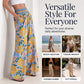 Trending Now⭐👖🌸 Floral Print High-Waist Wide-Leg Pants – Flowing Silhouette for Effortless Boho Style