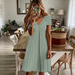 👗Top Pick - V-Neck Eyelet Dress with Scallop Trim – Lightweight & Romantic for Garden Parties or Brunch 🌿
