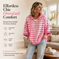 ✨🛍️Fresh Drop - Casual Hooded Pullover with Stripes – Easy Style for Coffee Runs or Relaxed Days