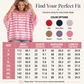 ✨🛍️Fresh Drop - Casual Hooded Pullover with Stripes – Easy Style for Coffee Runs or Relaxed Days
