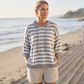 ✨🛍️Fresh Drop - Casual Hooded Pullover with Stripes – Easy Style for Coffee Runs or Relaxed Days
