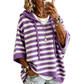 ✨🛍️Fresh Drop - Casual Hooded Pullover with Stripes – Easy Style for Coffee Runs or Relaxed Days