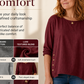✨🛍️Fresh Drop - Relaxed Fit Linen Top – Breezy Comfort & Classic Style for Casual Days 🍃