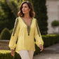 ✨🛍️Fresh Drop - V-Neck 3D Print Long Sleeve – Flattering Fit & Modern Aesthetic for Any Wardrobe