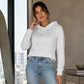 Women's Casual Hoodie with Drawstring & Pockets