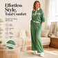 Trending Now👚👖 Striped Patchwork Hoodie & Wide-Leg Pants Set – Relaxed 2-Piece for Effortless Street Style