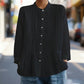 Current Trend👚 Classic collared shirt with elegant pleats