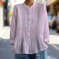 Current Trend👚 Classic collared shirt with elegant pleats