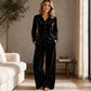 Women’s Casual Velvet 2-Piece Lounge Set