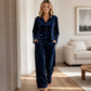 Women’s Casual Velvet 2-Piece Lounge Set