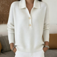 Bestseller🏆👚 Elegant Lapel Collar Knit – Timeless Design & All-Day Comfort for Every Look