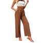 Women's Casual High Waisted Wid-Leg Pants