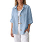 ⭐Trending Now⭐ Retro Cotton Linen Oversized Shirt – Natural Breathable Fabric & Timeless Style for Every Body