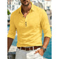 Men's Long Sleeve Button-Up Collared Shirt