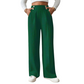 Must-Have🔥👖 Tailored High-Waist Trousers with 4 Metallic Buttons – Sculpted Waist & Wrinkle-Resistant Comfort for Work or Weekend