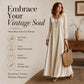 Women's Elegant Long Sleeve Maxi Dress