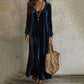 Women's Elegant Long Sleeve Maxi Dress