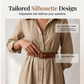 Trending Now⭐ Belted Collared Maxi Dress – Flattering Waist Definition & Soft Drape for Effortless Everyday Elegance