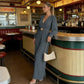 ☀️New Arrivals - V-Neck Belted Jumpsuit with Flowing Wide-Leg