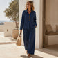 Trending Now👚👖 Long-Sleeve Top & Wide-Leg Pants Set – Soft Drape & Effortless Style for Any Occasion