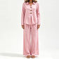 Trending Now👚👖 Long-Sleeve Top & Wide-Leg Pants Set – Soft Drape & Effortless Style for Any Occasion