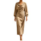 💃New Collection – 50% OFF🔥🛍️Elegant women's dress with a cowl neck