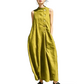 Women's Chic Sleeveless Button Maxi Dress