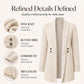 🧥Seasonal Style - Double-Breasted Cardigan – Lightweight Comfort & Effortless Layering for Cool Days