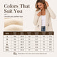 🧥Seasonal Style - Double-Breasted Cardigan – Lightweight Comfort & Effortless Layering for Cool Days
