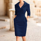Must-Have👗 Bodycon Pencil Dress with Waist-Cinching Design – Sleek Silhouette & Comfortable Stretch for All-Day Confidence