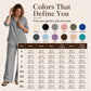 Bestseller👚 Casual Shirt & Wide-Leg Pants Set – Effortless Coordination & All-Day Comfort for Every Look