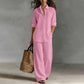 Bestseller👚 Casual Shirt & Wide-Leg Pants Set – Effortless Coordination & All-Day Comfort for Every Look