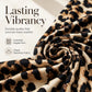 Women's Plus Size Leopard Print V-Neck Top