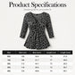 Women's Plus Size Leopard Print V-Neck Top