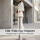 Women's Contrast Trim Blazer and Pant Set