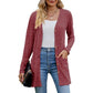 🧥Seasonal Style - V-Neck Cardigan with Relaxed Mid-Length – Soft Drape & Easy Pairing for Any Occasion