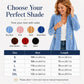 ☀️🧥Seasonal Style - Double-Breasted Velvet Open Cardigan