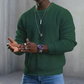 👔Seasonal Style - Men's Stretch Knit Pullover – Classic Crew Neck & Easy Pairing with Jeans or Joggers